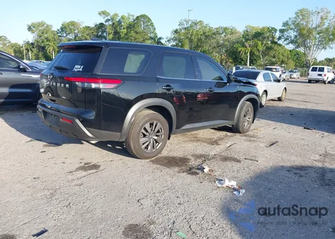 2022 Nissan Pathfinder S 4Wd z USA, uszkodzony, nr VIN 5N1DR3AC2NC231971